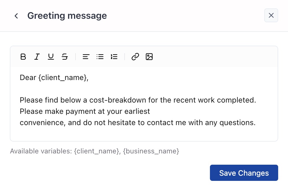edit message